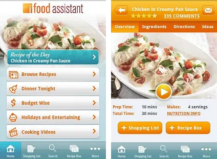 iFood Assistant Mobile App