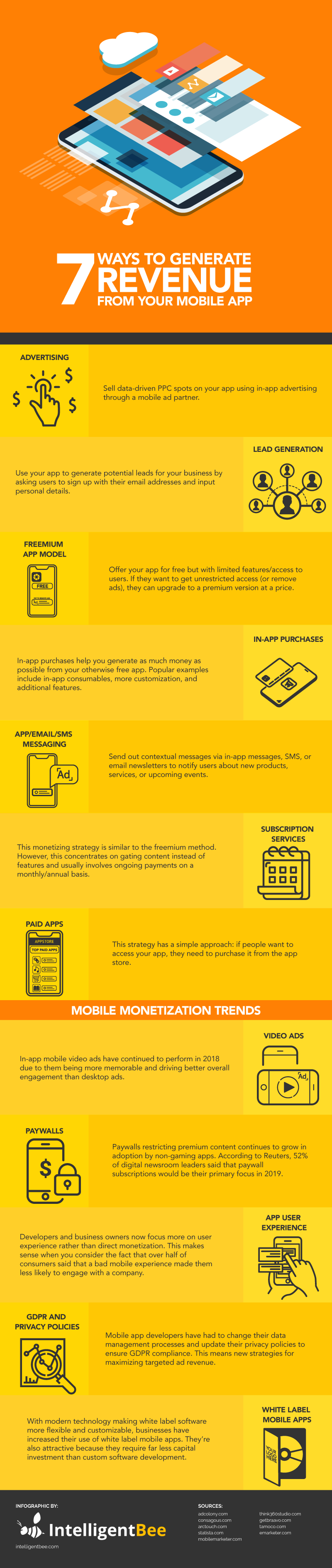 Generate-Revenue-from-Mobile-App-Infographic